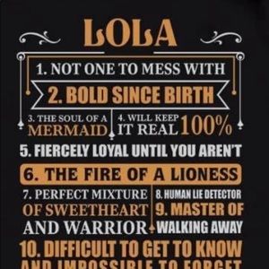 Meet your Posher, Lola